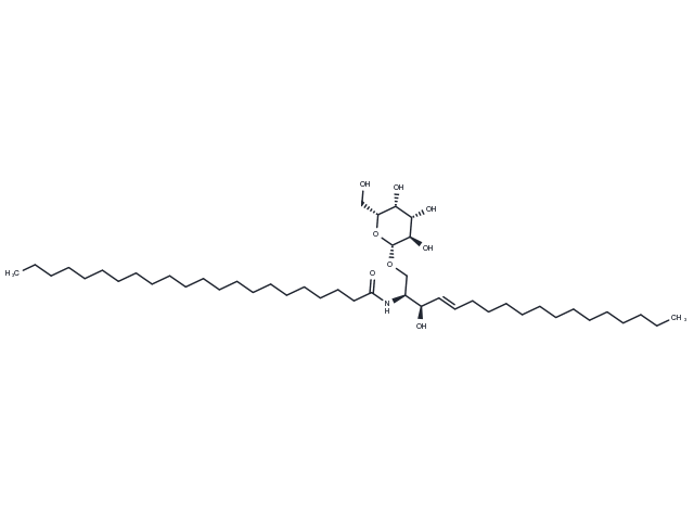 C22 Galactosylceramide (d18:1/22:0) Chemical Structure