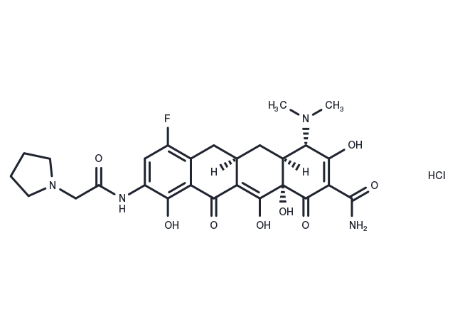 Eravacycline HCl Chemical Structure