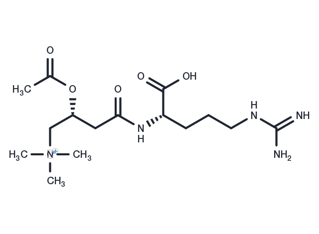 Acetylcarnitine arginyl amide Chemical Structure