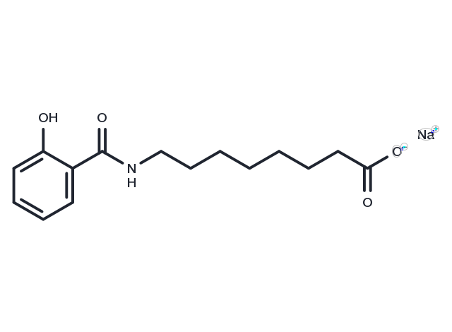 Salcaprozate sodium Chemical Structure