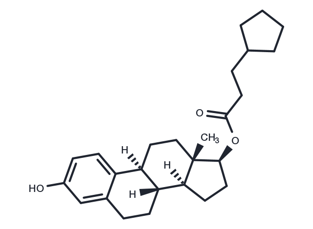 Estradiol (cypionate) Chemical Structure