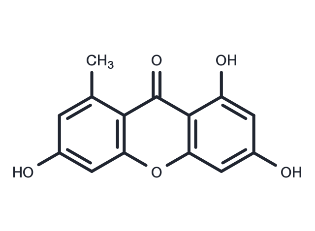 Norlichexanthone Chemical Structure
