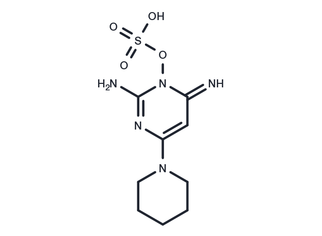 Minoxidil sulfate Chemical Structure