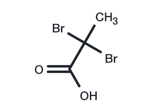 2,2-Dibromopropanoic acid Chemical Structure