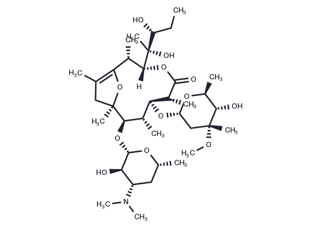 Pseudoerythromycin A enol ether Chemical Structure