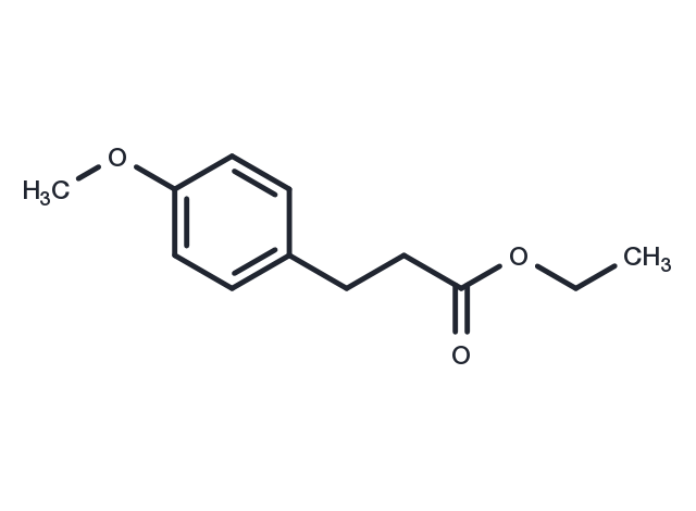 Ethyl 3-(4-methoxyphenyl)propanoate Chemical Structure
