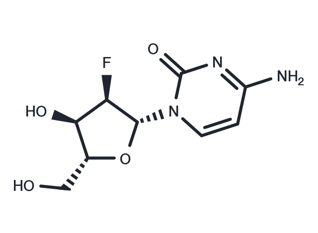 2'-Deoxy-2'-fluorocytidine Chemical Structure