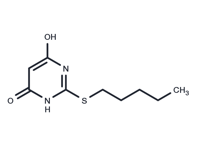 2-(pentylsulfanyl)pyrimidine-4,6-diol