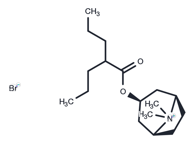 Anisotropine Methylbromide Chemical Structure