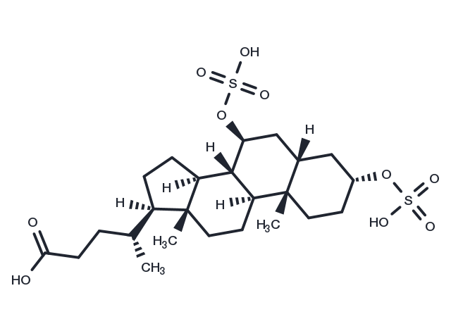 Ursulcholic acid Chemical Structure