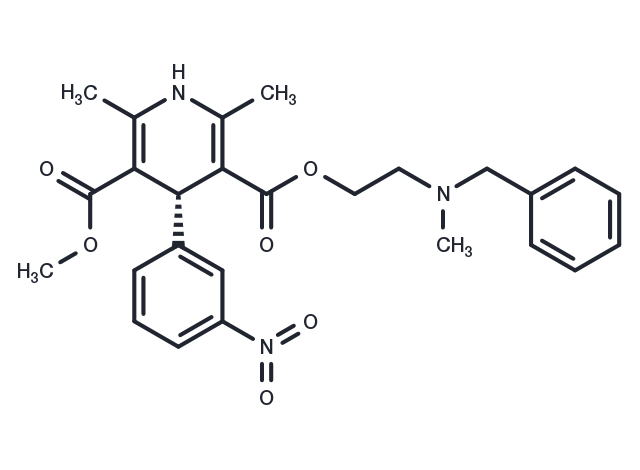 (R)-Nicardipine Chemical Structure