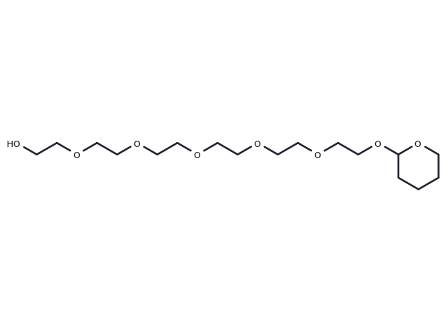 THP-PEG6-OH Chemical Structure