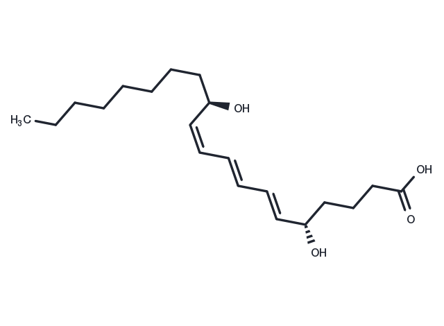 Leukotriene B3 Chemical Structure
