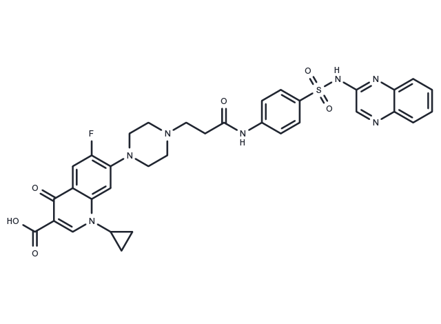 Topoisomerase IV inhibitor 1 Chemical Structure
