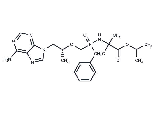 Tenofovir amibufenamide Chemical Structure