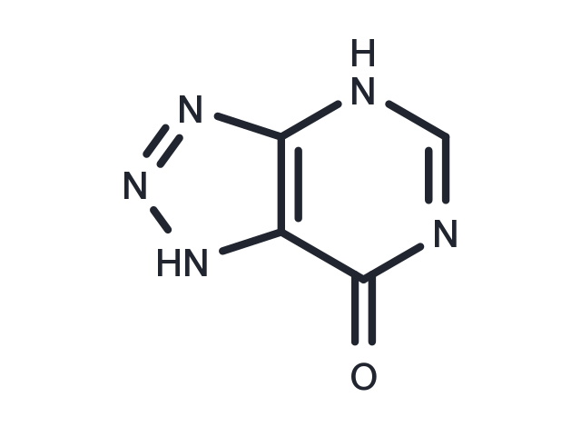 8-Azahypoxanthine Chemical Structure