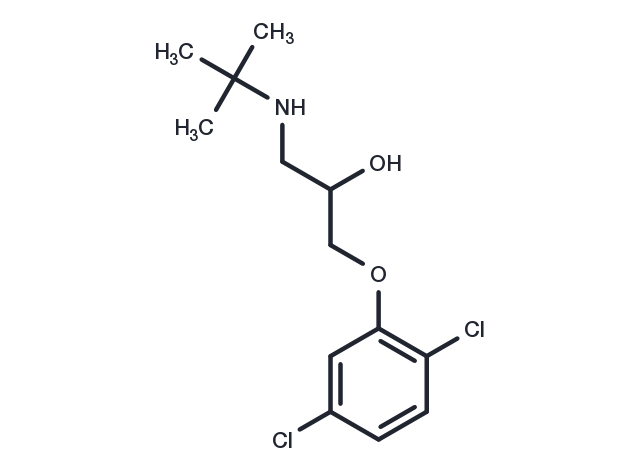 Cloranolol Chemical Structure