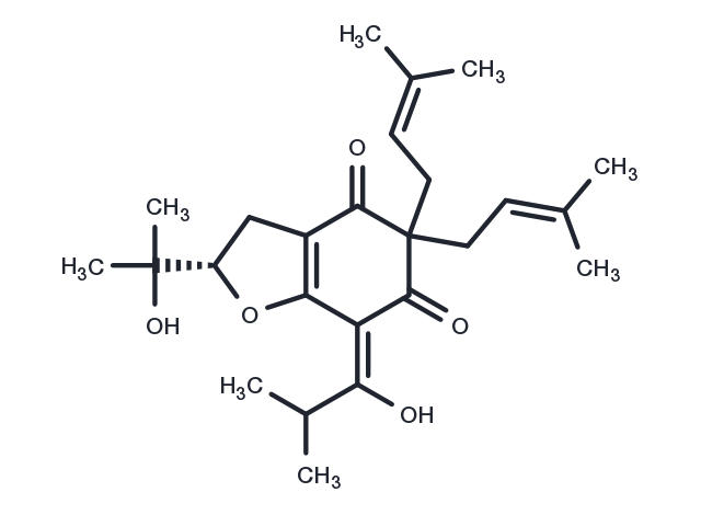 Garcinielliptone HD Chemical Structure