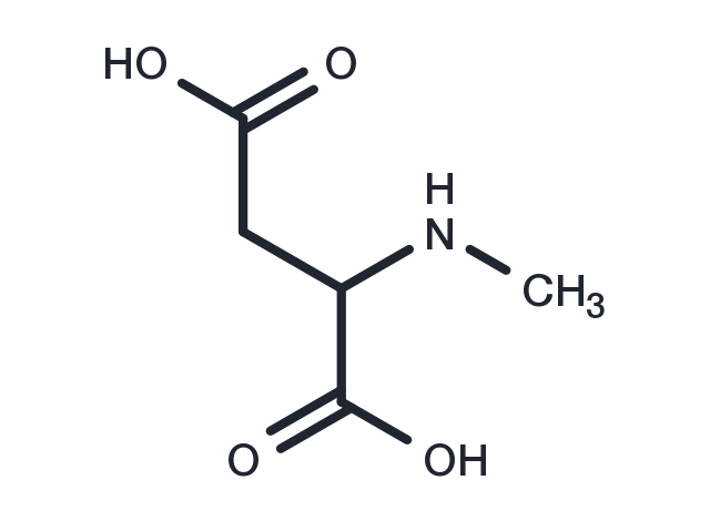 N-Methyl-DL-aspartic acid Chemical Structure