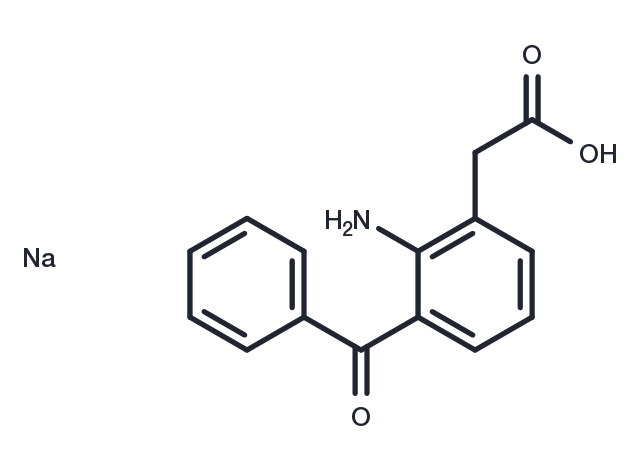 Amfenac sodium Chemical Structure