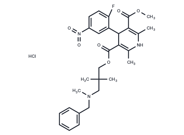 Palonidipine HCl Chemical Structure