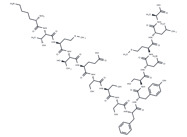 Neurokinin Receptor (393-407), rat Chemical Structure
