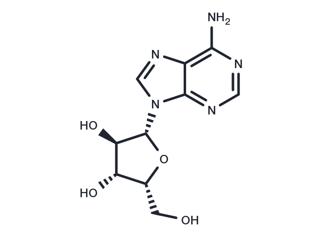 9-(β-D-Xylofuranosyl)adenine Chemical Structure