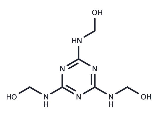 Trimethylolmelamine Chemical Structure