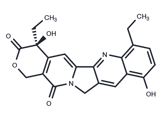 12-Ethyl-9-hydroxycamptothecin Chemical Structure