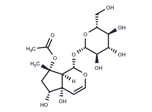 8-​O-​Acetylharpagide Chemical Structure