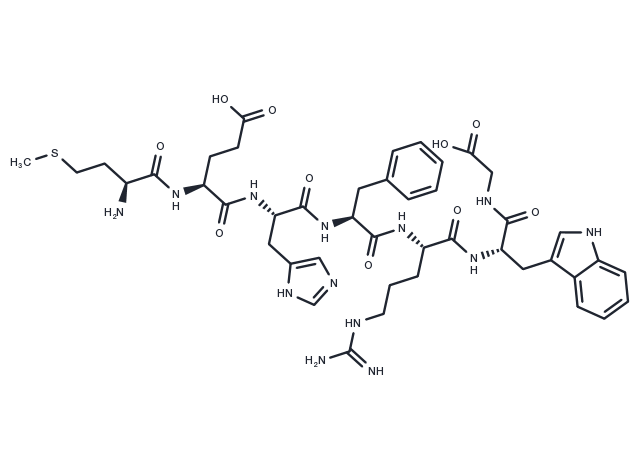 Adrenocorticotropic Hormone (ACTH) (4-10), human Chemical Structure