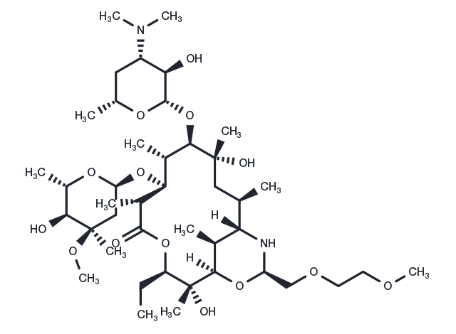 Dirithromycin Chemical Structure