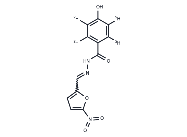 Nifuroxazide-d4 Chemical Structure
