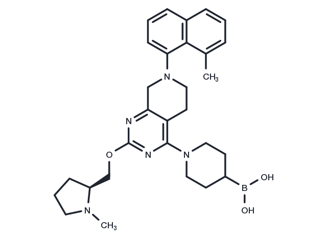 KRAS G12D inhibitor 11 Chemical Structure