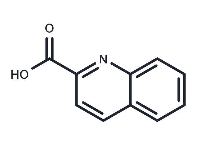 Quinoline-2-carboxylic acid Chemical Structure