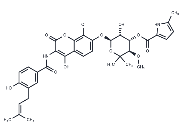 Clorobiocin Chemical Structure