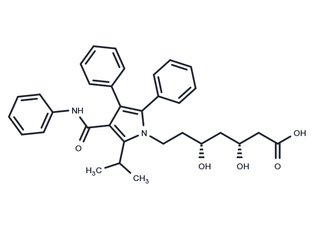 Desfluoro-atorvastatin Chemical Structure