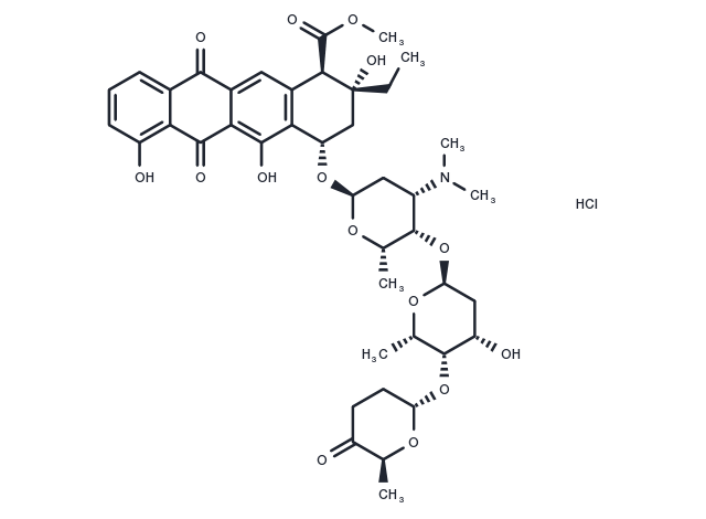 Aclacinomycin A hydrochloride