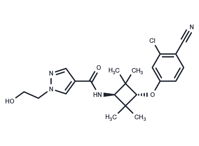Androgen receptor antagonist 1 Chemical Structure