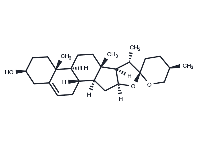 Diosgenin Chemical Structure