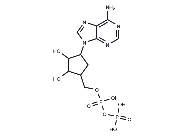 Aristeromycin diphosphate Chemical Structure