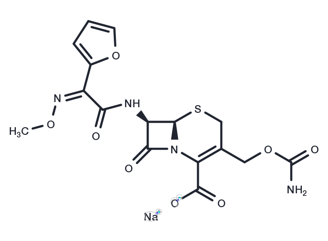 Cefuroxime sodium Chemical Structure