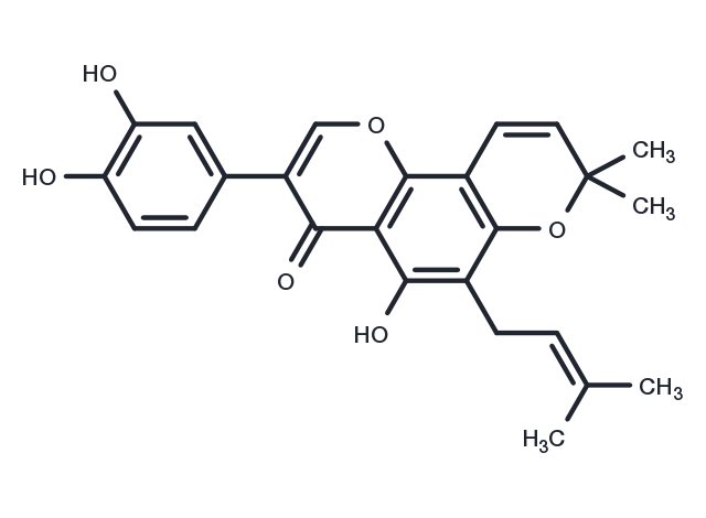 Pomiferin Chemical Structure