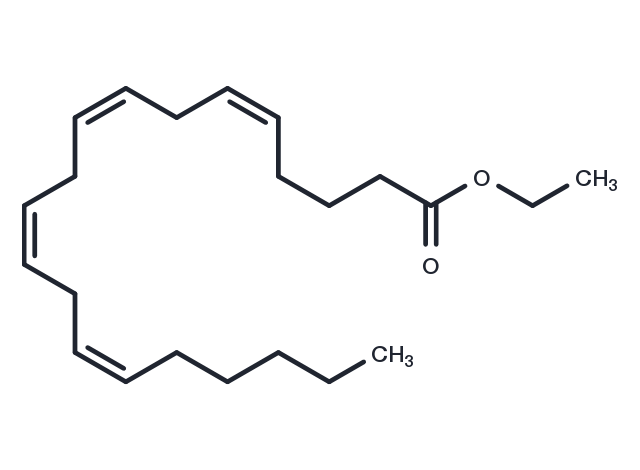 Ethyl arachidonate Chemical Structure
