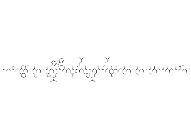 Lys-γ3-MSH(human) Chemical Structure