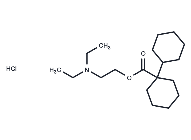 Dicyclomine hydrochloride Chemical Structure