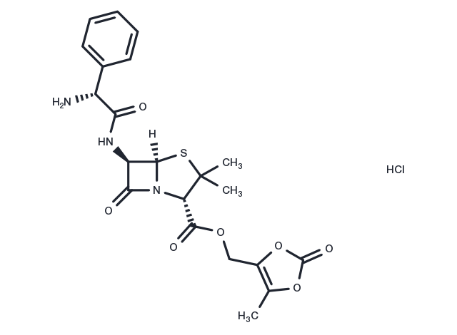 Lenampicillin hydrochloride Chemical Structure