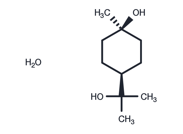 Terpin hydrate Chemical Structure