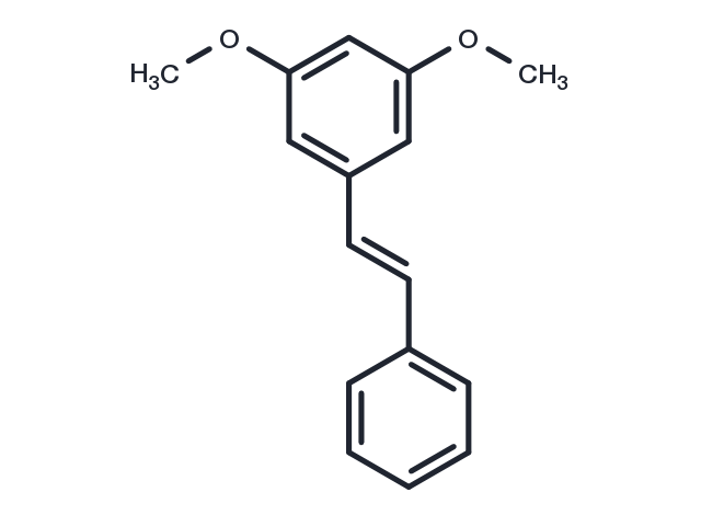 3,5-Dimethoxystilbene Chemical Structure