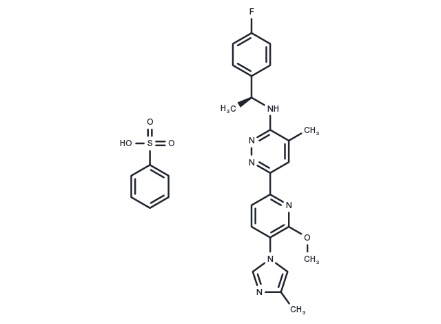 BPN-15606 besylate (1914989-49-3 free base) Chemical Structure
